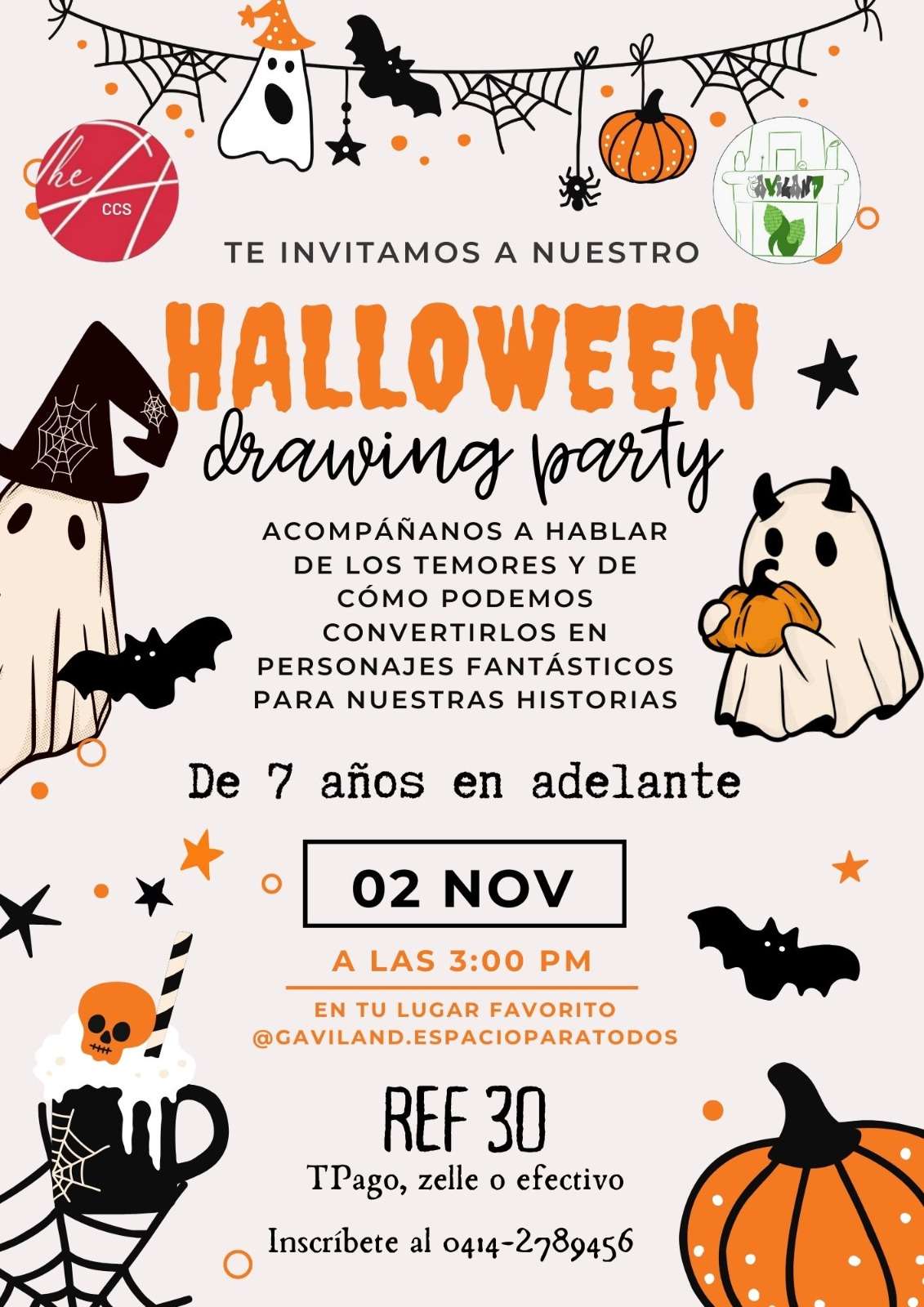 Halloween Drawing Party 2 de noviembre 2024-2